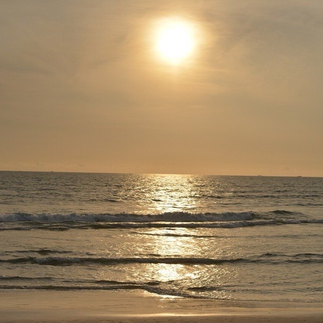 Atlantic sunset, Pointe-Noire