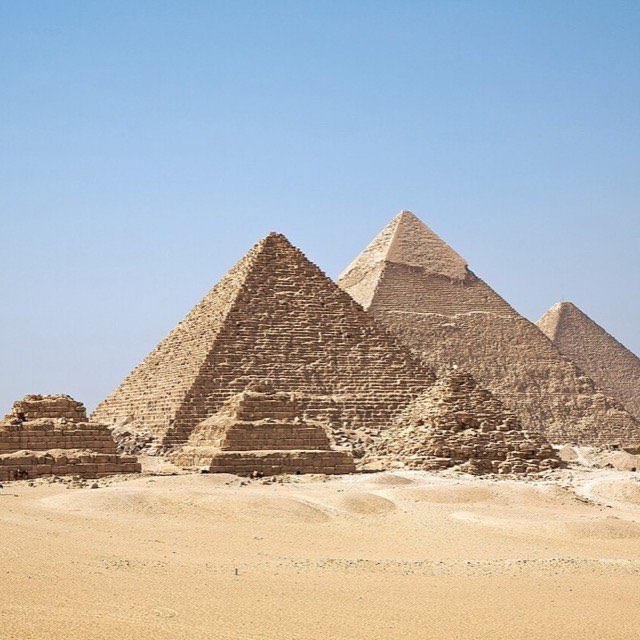 Pyramids and the Sphinx, Giza