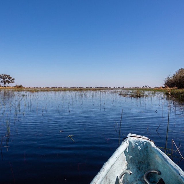Delta from the air, Okavango Delta